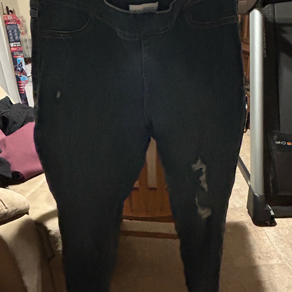 Lane Bryant plus size jeans stretch sz 20 comfy band